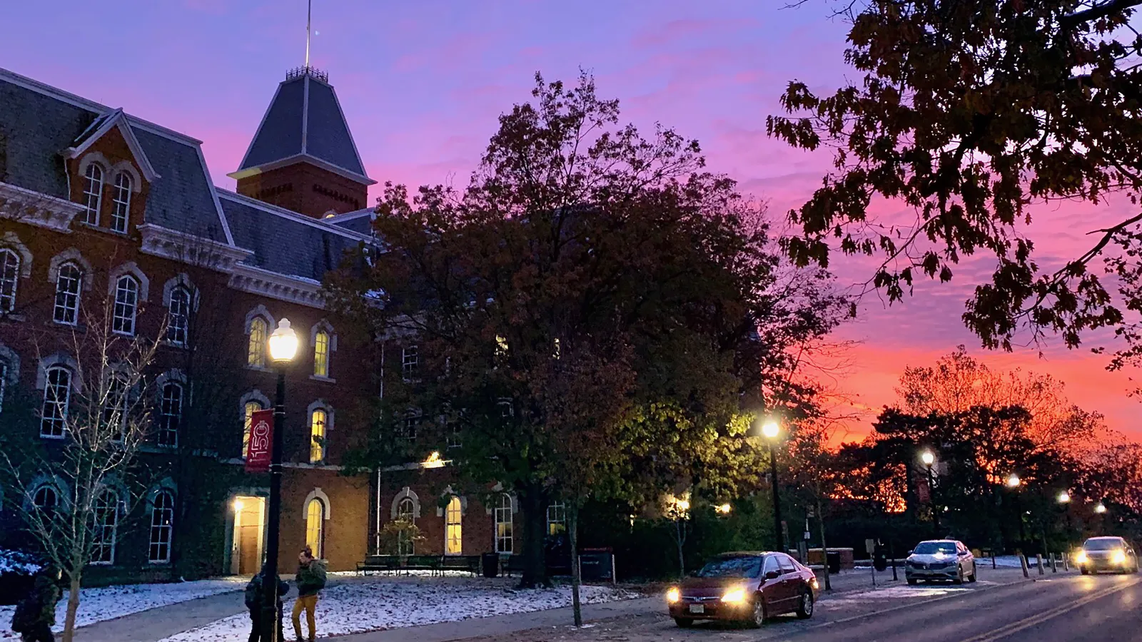 University Hall at Twilight