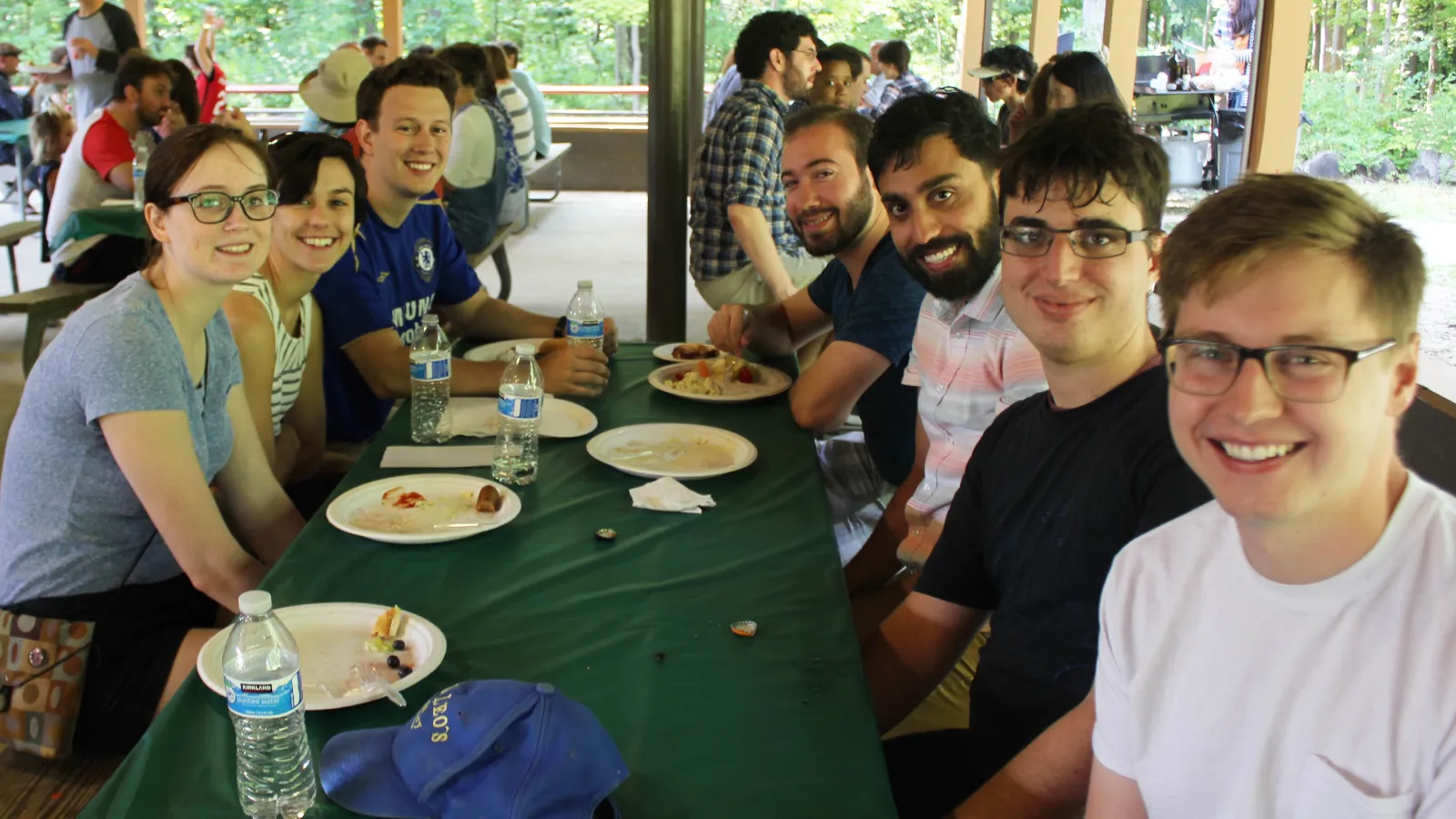 graduates at picknic